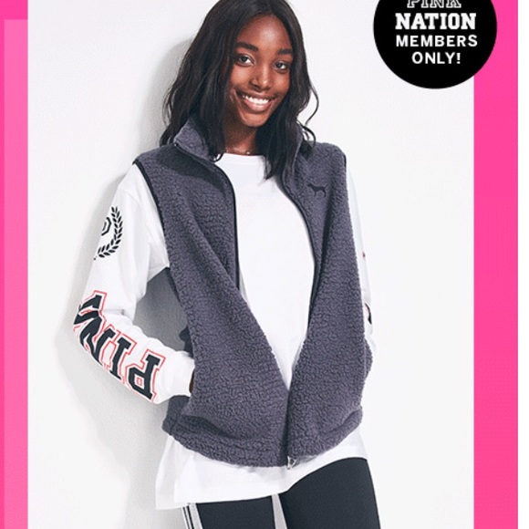 Extra small Sherpa vest vs pink - Picture 1 of 2